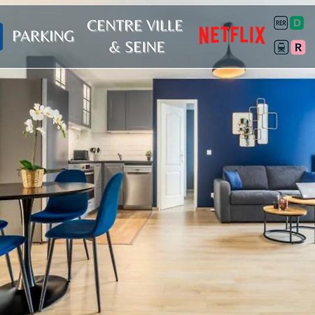 Appartement L'Ilot Bleu Paradis Melun Exteriör bild